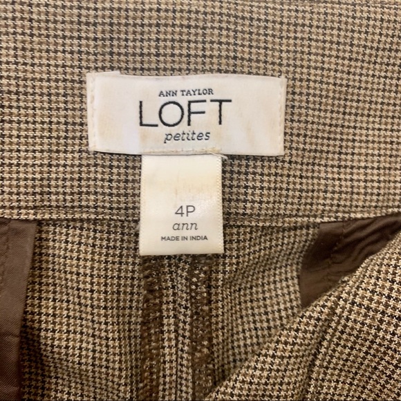 LOFT Tweed Trousers - Picture 3 of 5